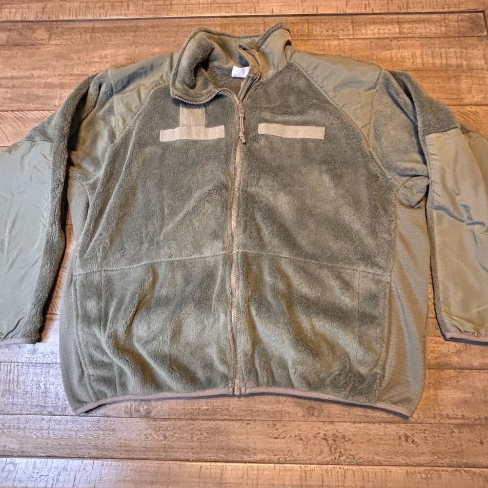 Gen III Cold Weather Jacket Mens XL Green Fleece Military USGI Army